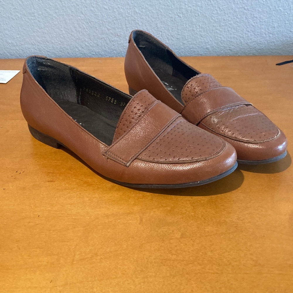 Real leather loafers!